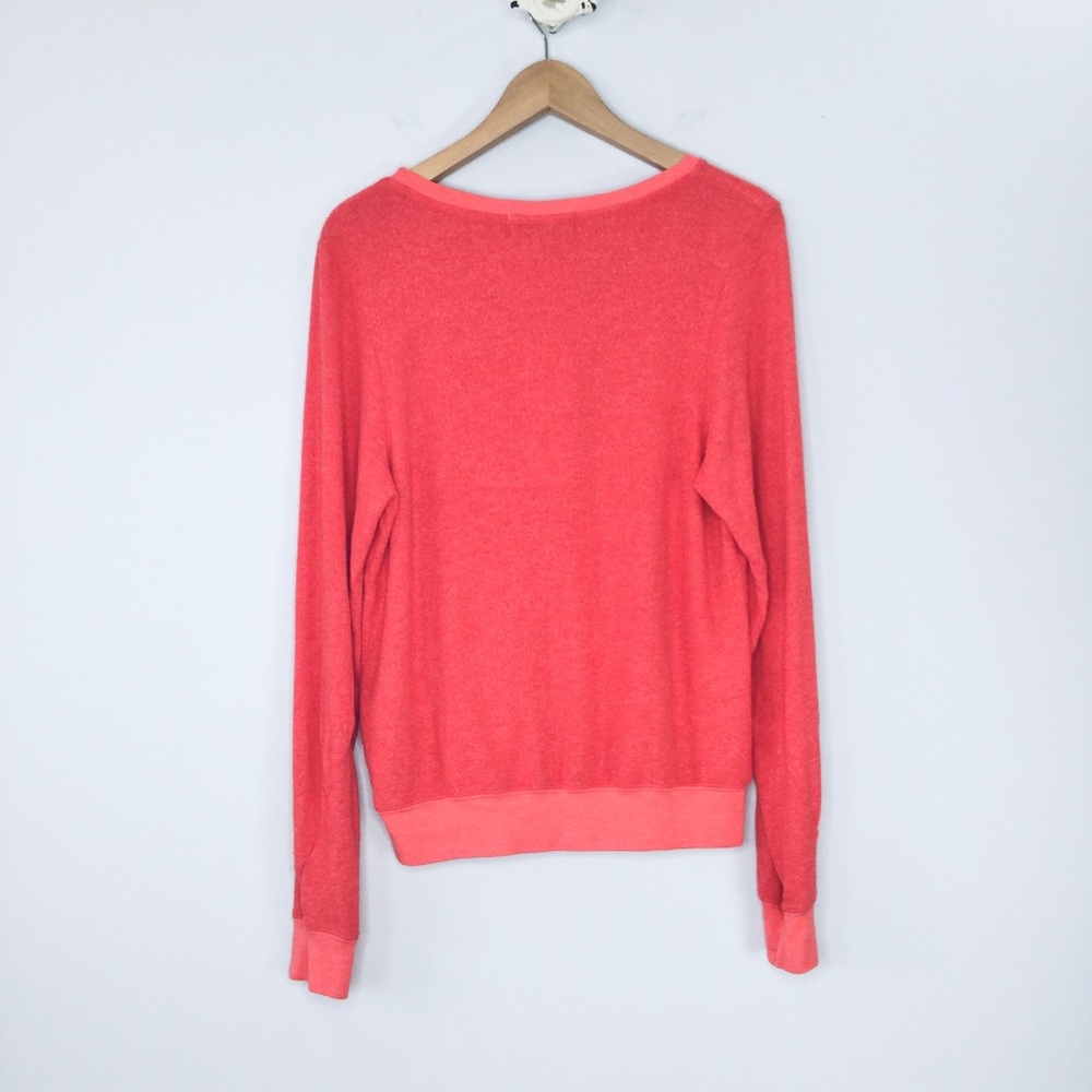 WILDFOX Love Signs graphic plush sweatshirt - Picture 2 of 8